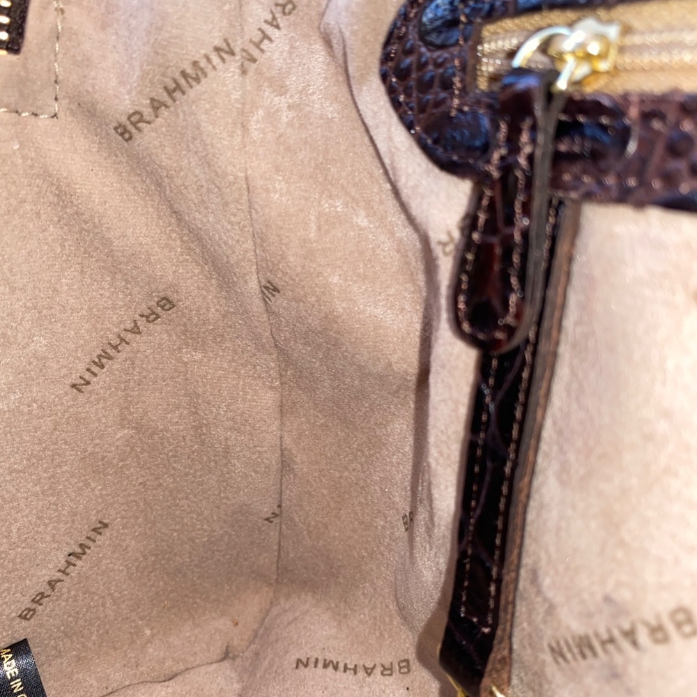 Mitch Cocoa Melbourne Brown Black Leather FIXED HANDLES - Picture 10 of 10